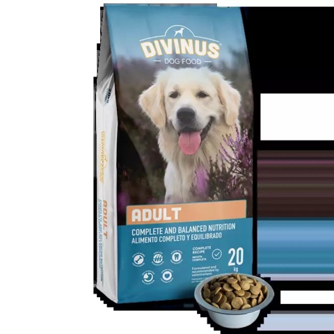 DIVINUS Adult Dog 20 kg – sucha karma pełnoporcjowa dla dorosłych psów wszystkich ras